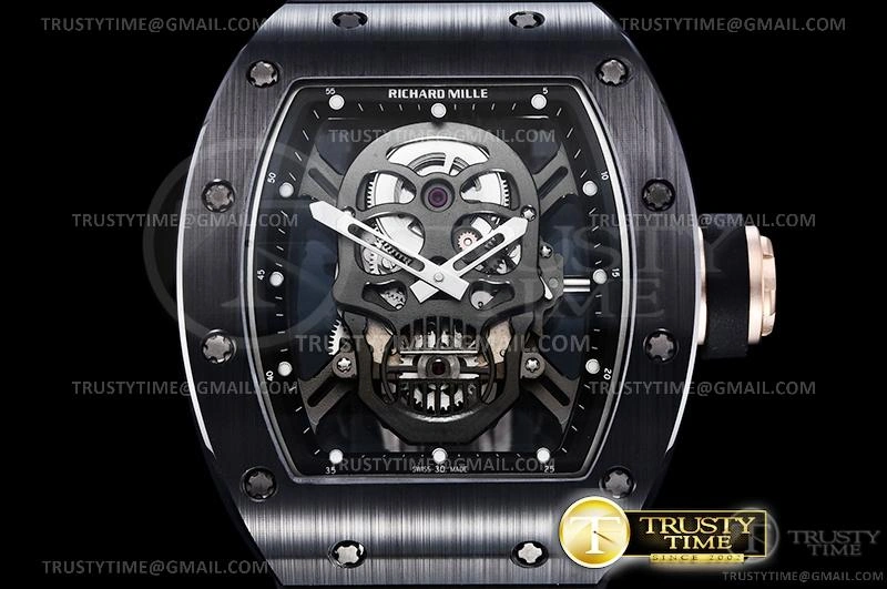 RM188A – RM052 Skull Tourbillon Fashionable 594