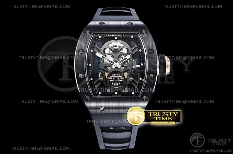RM188A – RM052 Skull Tourbillon Fashionable 594