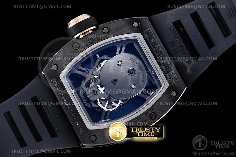 RM188A – RM052 Skull Tourbillon Fashionable 594