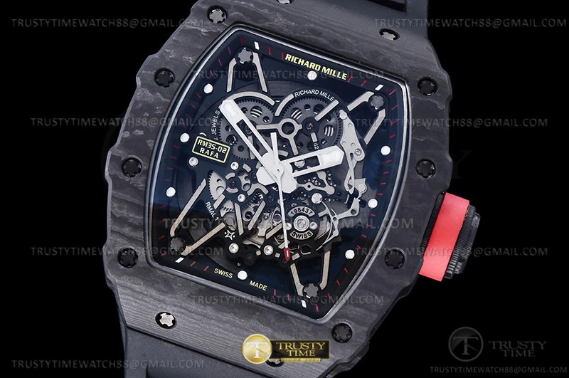 RM35-02 Rafael Nadal Blk Blk FC VRU ZF V5 Miyota Mod Comfortable 596