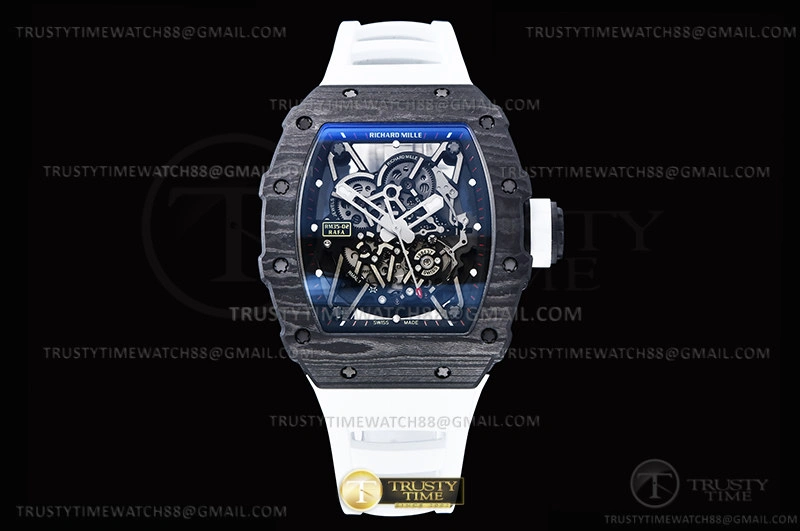 RM35-02 Rafael Nadal Blk Wht FC VRU ZF V5 Miyota Mod ModernLook 598