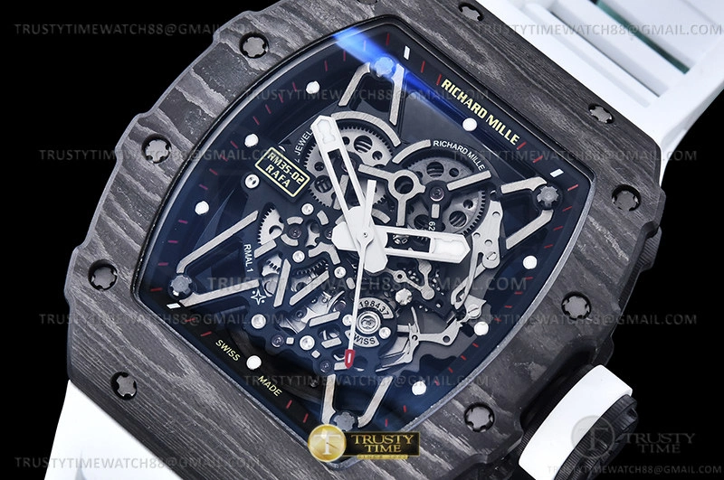 RM35-02 Rafael Nadal Blk Wht FC VRU ZF V5 Miyota Mod ModernLook 598