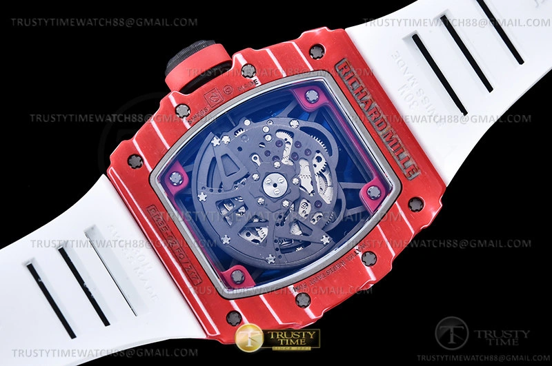 Supportive RM35-02 Rafael Nadal Red Wht FC VRU ZF V5 Miyota Mod 597