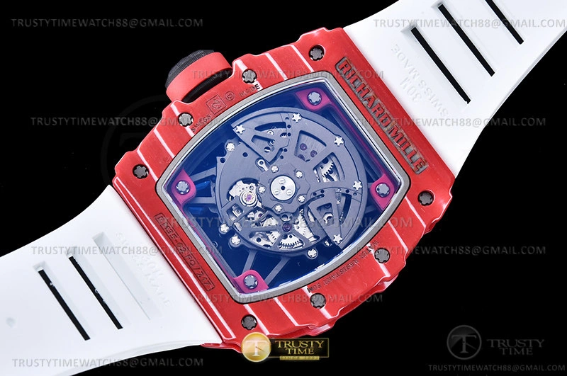 Supportive RM35-02 Rafael Nadal Red Wht FC VRU ZF V5 Miyota Mod 597