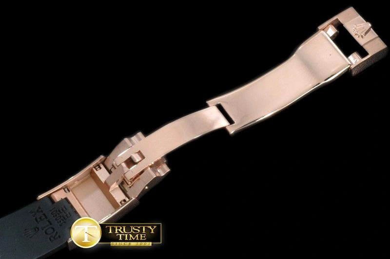 Affordable ROLACC020A – Black Rubber Strap 20 16 with RG Insignia Clasp 836