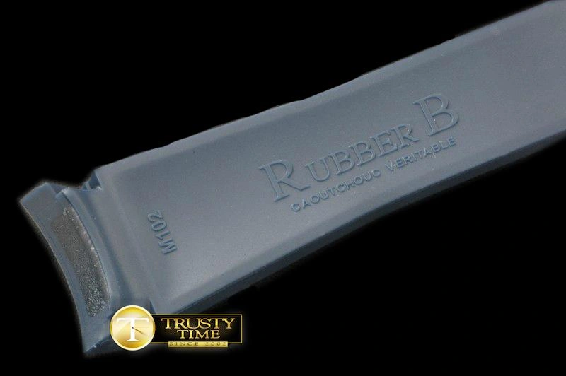 ROLACC021C – Dark Blue Rubber Strap 20 18 with Insignia Clasp Compact 837