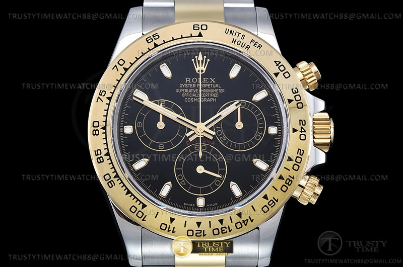Contemporary ROLDYT0440 – Daytona 116503 904L YG SS Blk Stk QF V3 SH 952