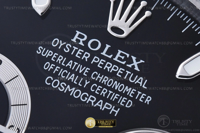 Compact ROLDYT0441B – Daytona 116520 904L SS SS Blk Stk QF SH 955