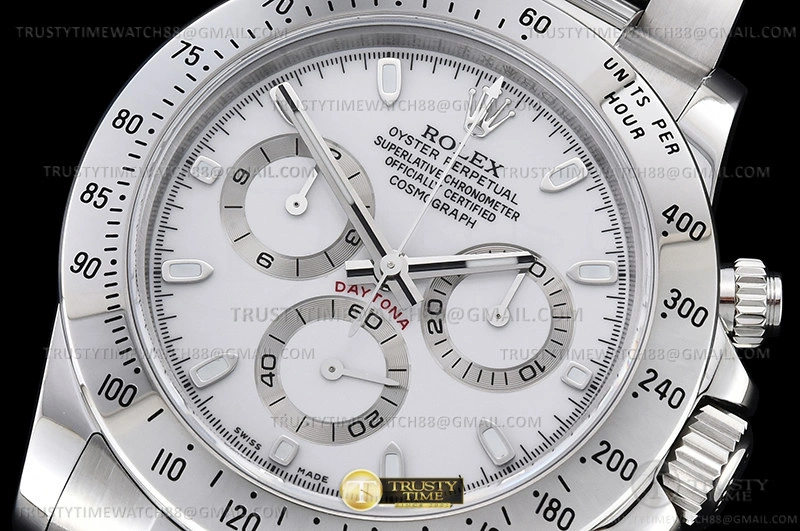 ROLDYT0441C – Daytona 116520 904L SS SS Wht Stk QF SH SmartChoice 956