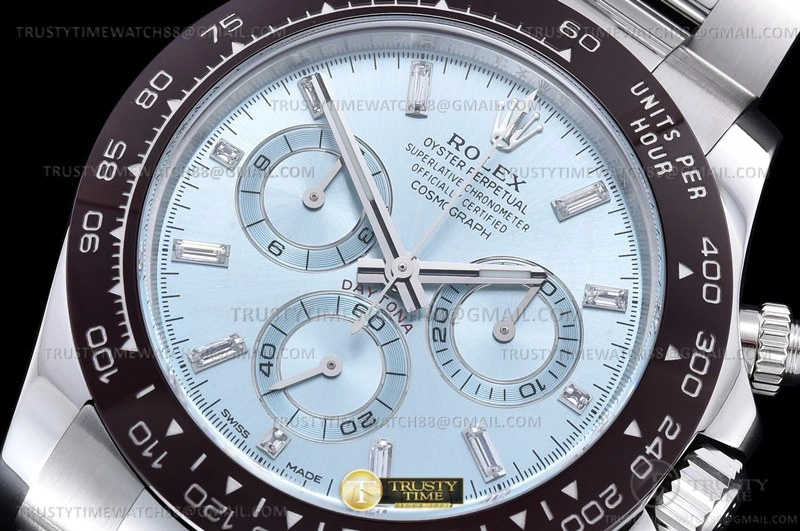 ROLDYT0442 -Daytona 116500 904L Brn CER SS I-Blu Dia Clean A Sophisticated 958