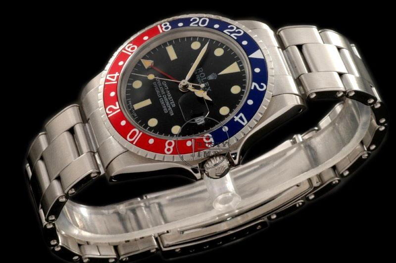 Resilient ROLGMT016A – Vintage GMT SS Blue Red Bezel Swiss Eta 2836- 969