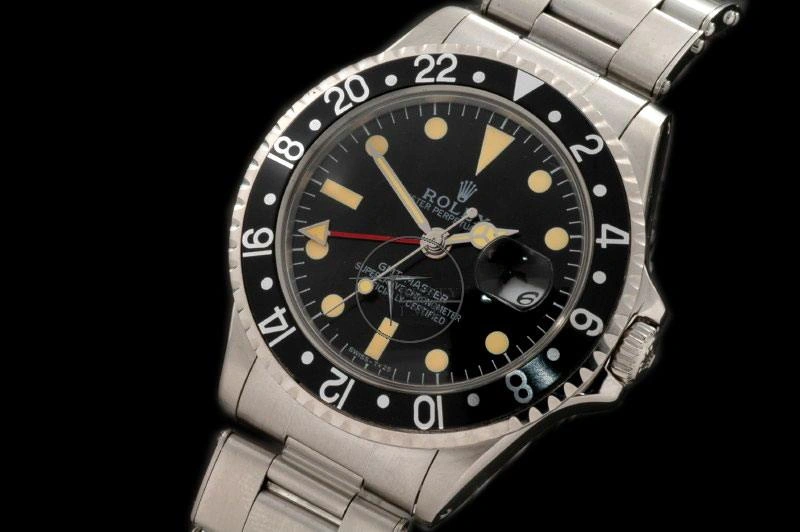 ROLGMT016C – Vintage GMT SS Black Bezel Swiss Eta 2836- Versatile 962