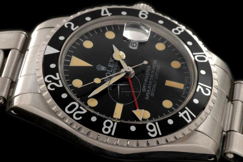 ROLGMT016C – Vintage GMT SS Black Bezel Swiss Eta 2836- Versatile 962