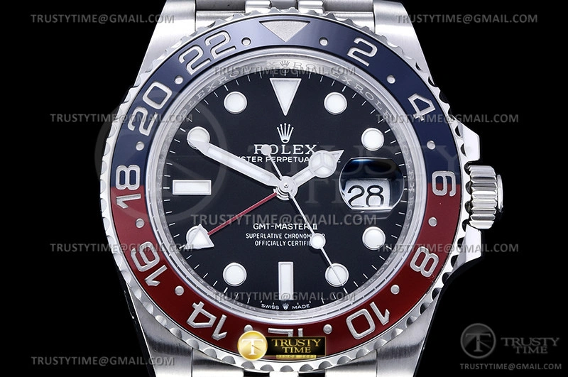 ROLGMT0211 – GMT II 126710 Jub 904L SS SS Blk VRF A3285 CHS MAX Vibrant 963