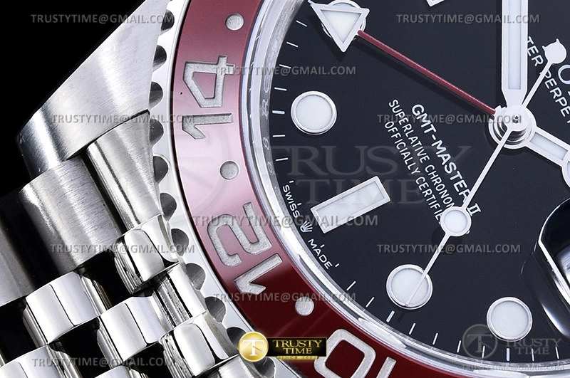 ROLGMT0211 – GMT II 126710 Jub 904L SS SS Blk VRF A3285 CHS MAX Vibrant 963