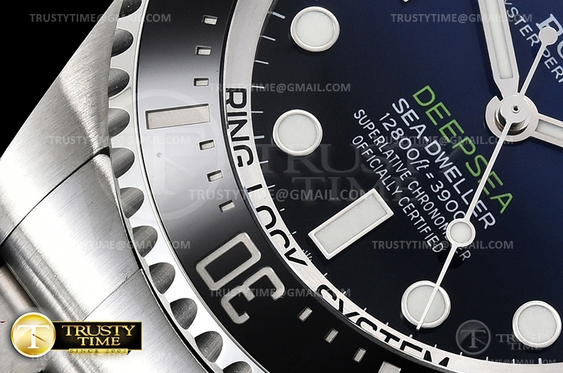 Colorful ROLSD097A – Deep Sea Dweller Blue 126660 904L SS Noob V10 A 1019
