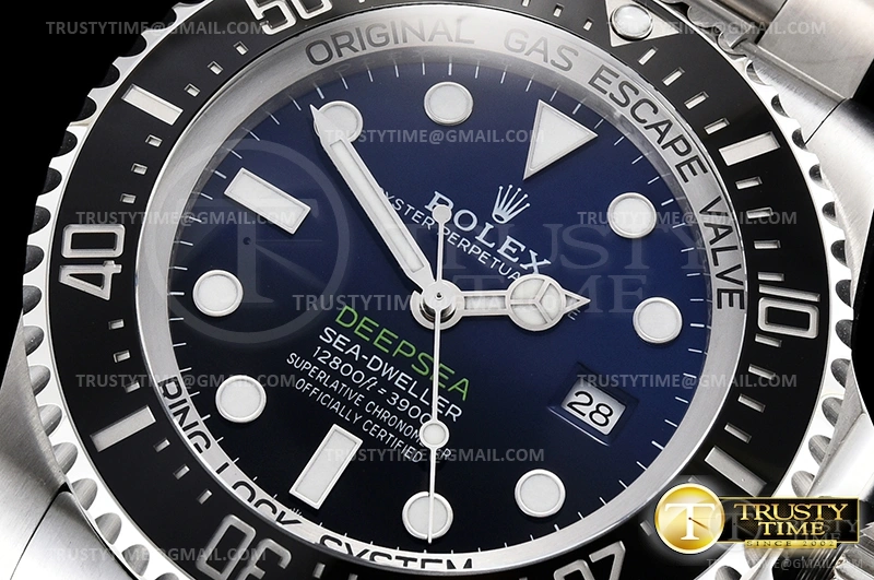 Colorful ROLSD097A – Deep Sea Dweller Blue 126660 904L SS Noob V10 A 1019