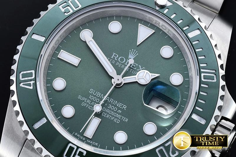 ROLSUB0249A -Submariner 116610LV SS SS Green BPF V2 SP A3135 Mod Attractive 1029