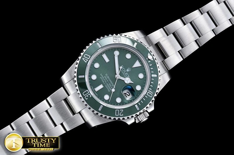 ROLSUB0249A -Submariner 116610LV SS SS Green BPF V2 SP A3135 Mod Attractive 1029
