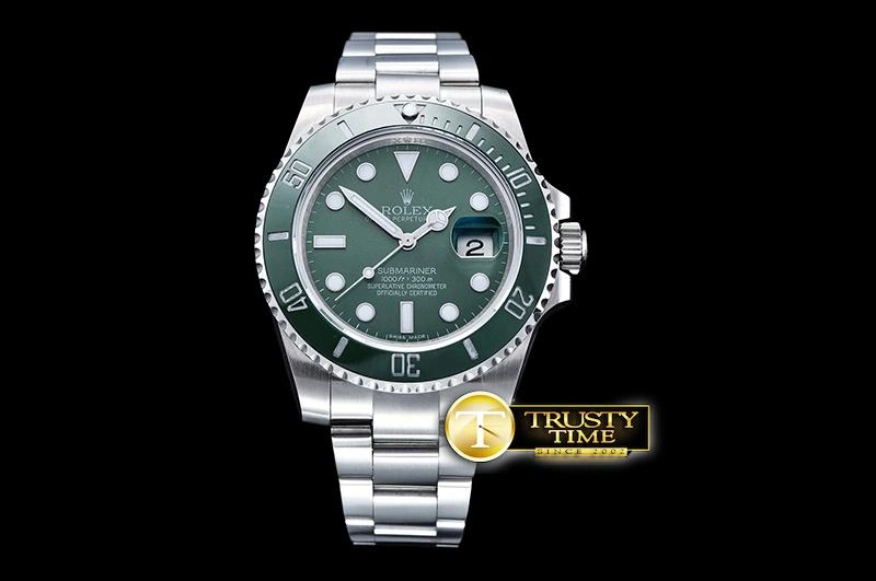 ROLSUB0249A -Submariner 116610LV SS SS Green BPF V2 SP A3135 Mod Attractive 1029