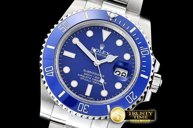 HighQuality ROLSUB0257 – Submariner 116619LN SS SS Blue JF Asia 1031