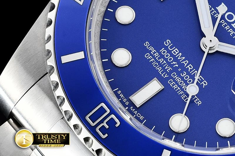HighQuality ROLSUB0257 – Submariner 116619LN SS SS Blue JF Asia 1031