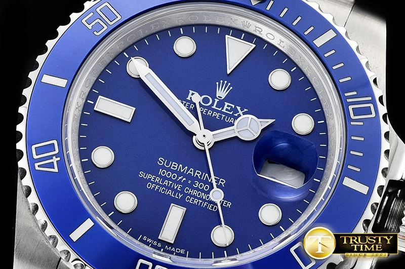 HighQuality ROLSUB0257 – Submariner 116619LN SS SS Blue JF Asia 1031