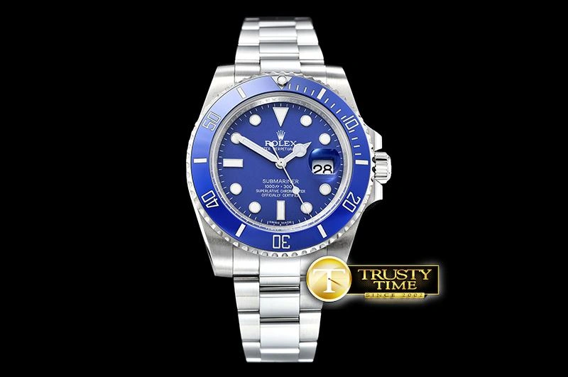 HighQuality ROLSUB0257 – Submariner 116619LN SS SS Blue JF Asia 1031