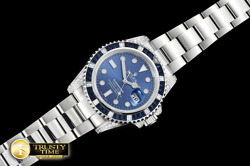 SoftTouch ROLSUB0264A – Submariner 116619 Blue Diam SS SS Blue GSF A 1032