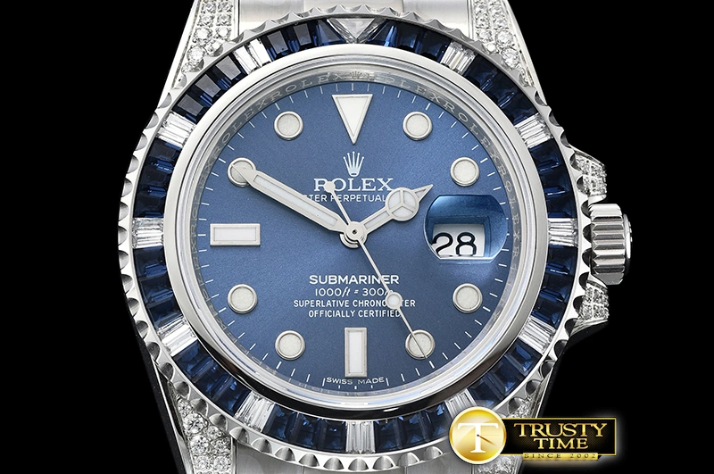 SoftTouch ROLSUB0264A – Submariner 116619 Blue Diam SS SS Blue GSF A 1032