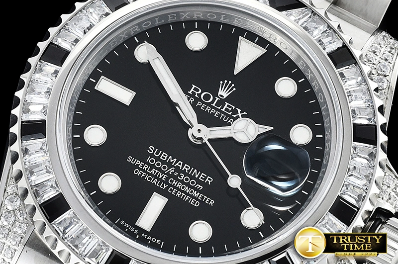 Seasonal ROLSUB0264B – Submariner 116619 Black Diam SS SS Black GSF A 1035