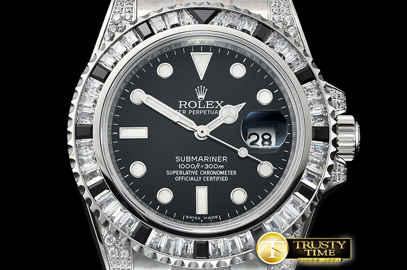 Seasonal ROLSUB0264B – Submariner 116619 Black Diam SS SS Black GSF A 1035