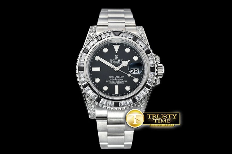 Seasonal ROLSUB0264B – Submariner 116619 Black Diam SS SS Black GSF A 1035
