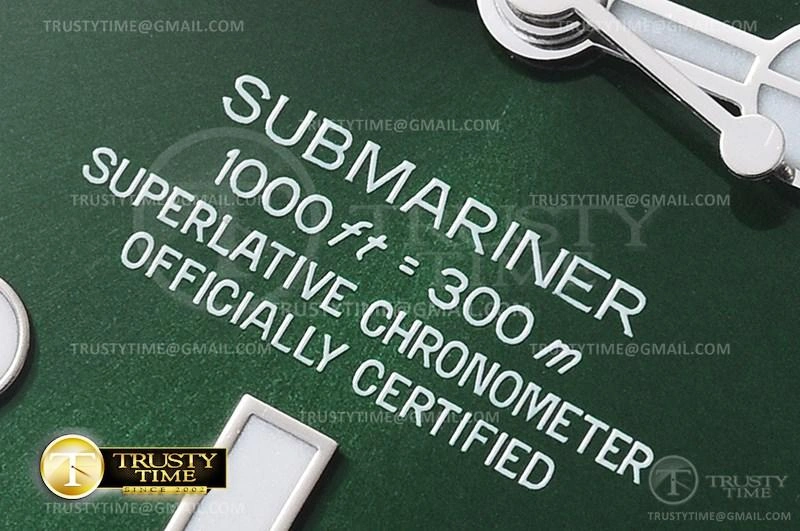 Contemporary ROLSUB0280A – Submariner 116610LV 904L SS SS Green ARF V3 SH 1033