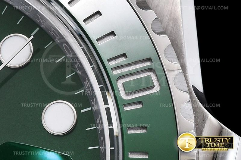 Contemporary ROLSUB0280A – Submariner 116610LV 904L SS SS Green ARF V3 SH 1033
