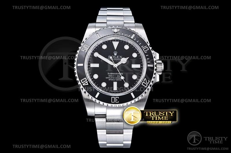ROLSUB0281 – Submariner 114060 904L SS SS Blk V10 Noob SA WaterResistant 1036