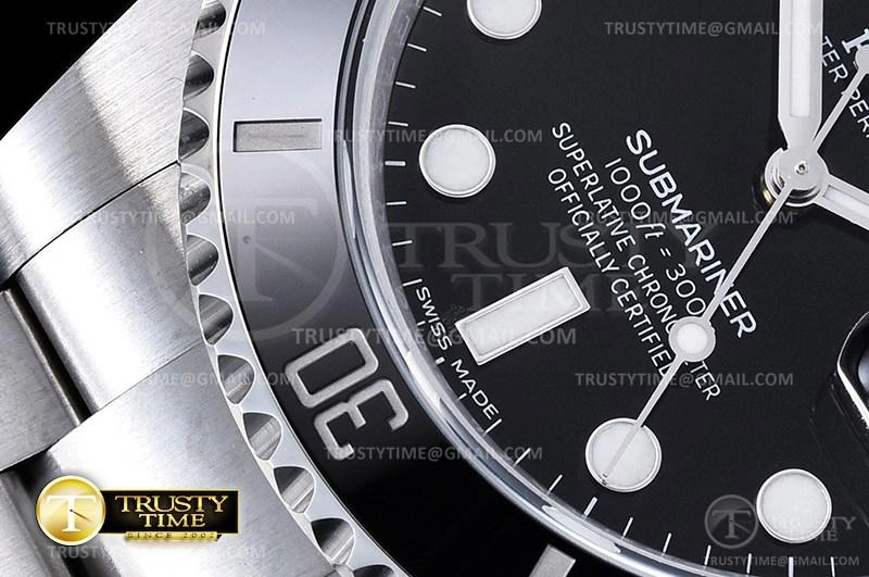 ROLSUB0282 – Submariner 116610LN 904L SS SS Blk V2S ZZF SA Durable 1037