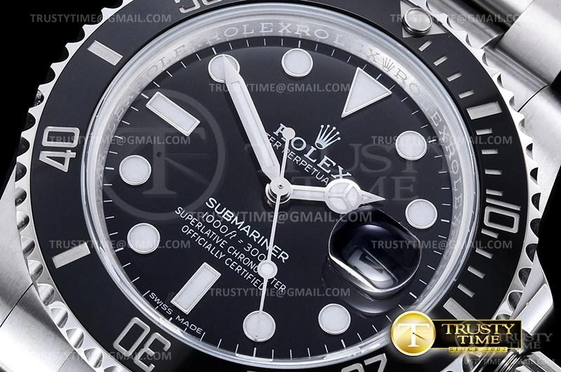 ROLSUB0282 – Submariner 116610LN 904L SS SS Blk V2S ZZF SA Durable 1037