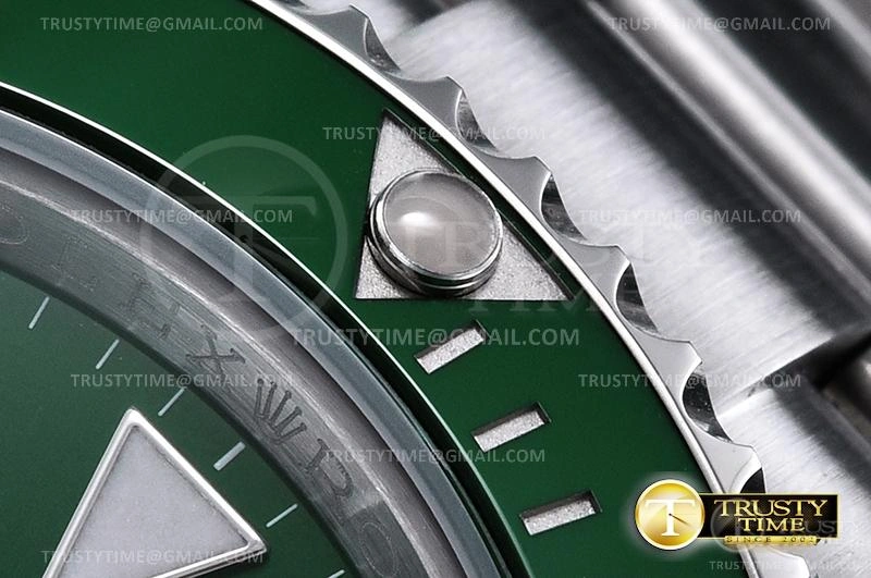 Sustainable ROLSUB0288 – Submariner 116610LV 904L SS SS Green V2S ZZF SA 1039