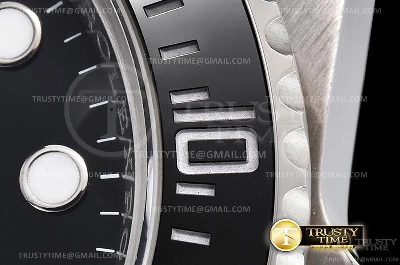 TechFriendly ROLSUB0294B – Submariner 114060LN 316F SS SS Blk V8S Noob SA 1040