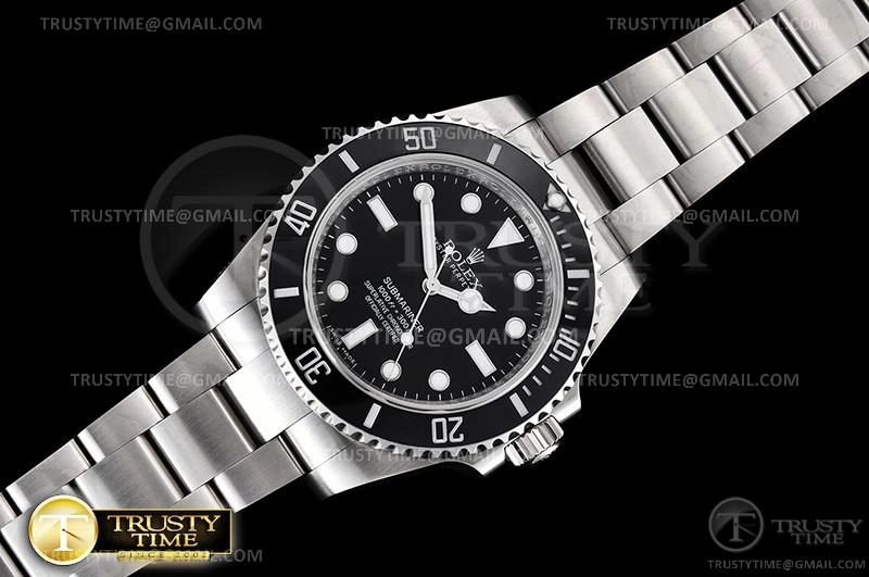 TechFriendly ROLSUB0294B – Submariner 114060LN 316F SS SS Blk V8S Noob SA 1040