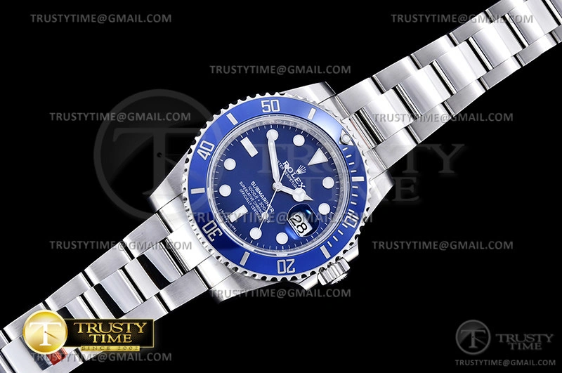 Sporty ROLSUB0338 – Submariner 116619LB 904L SS SS Blue VSF VS 1042