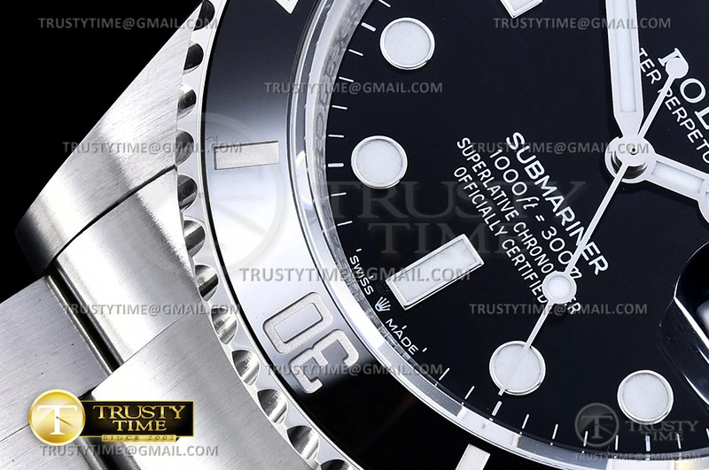 WaterResistant ROLSUB0343A – Submariner 126610LN 41mm 904L SS SS Blk VSF A 1041