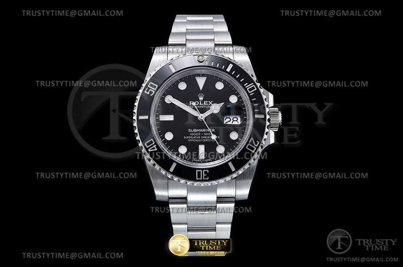 Fashionable ROLSUB0417A – Submariner 116610LN 904L SS SS Blk CLEAN V2 VS 1047