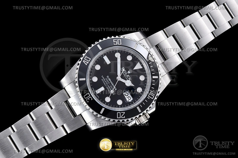 Fashionable ROLSUB0417A – Submariner 116610LN 904L SS SS Blk CLEAN V2 VS 1047
