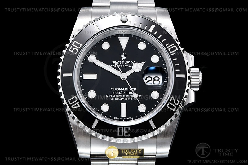 ROLSUB0424A – Submariner 116610LN 904L SS SS Blk KING VS Affordable 1049