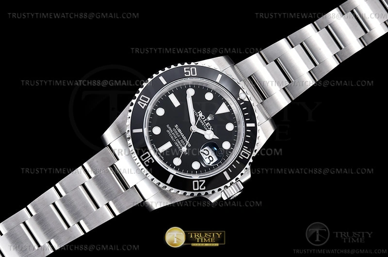 ROLSUB0424A – Submariner 116610LN 904L SS SS Blk KING VS Affordable 1049