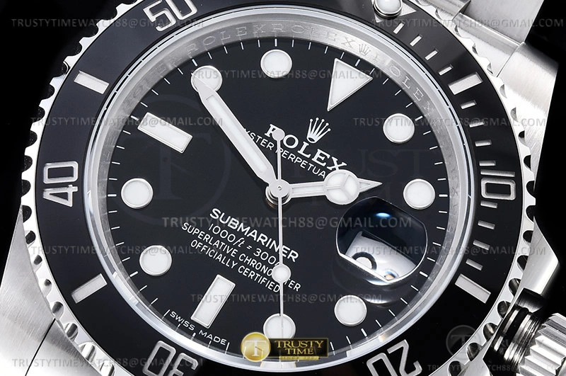 ROLSUB0424A – Submariner 116610LN 904L SS SS Blk KING VS Affordable 1049