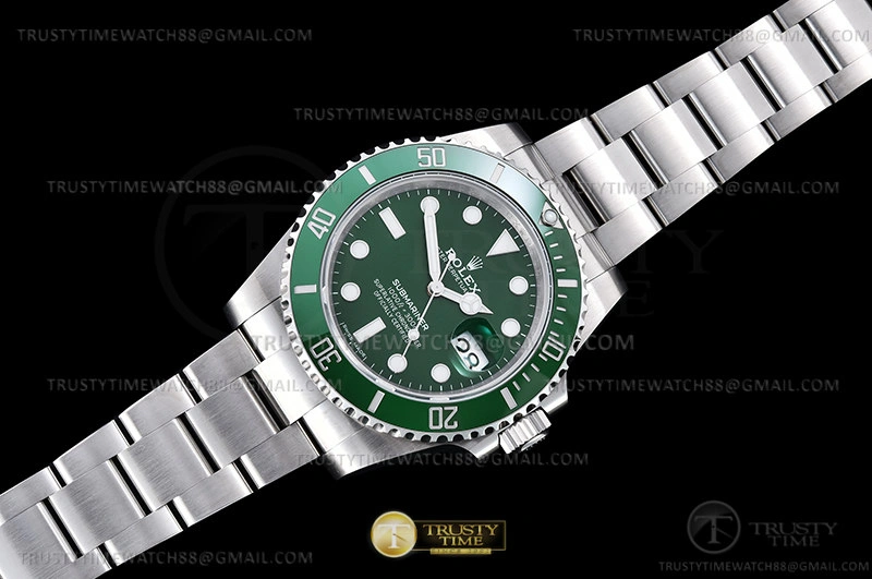 Effortless ROLSUB0424B – Submariner 116610LV 904L SS SS Green KING VS 1050