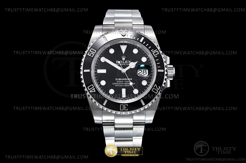 TravelReady ROLSUB0426A – Submariner 116610LN 904L SS SS Black V6F V2 VS 1054